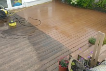 Composite decking restoration